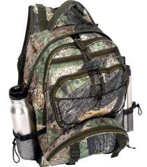 Heavy-Duty Backpack - Rucksack ca. 30 Liter - 3D Camouflage - passend für 14'' Pfannen, Siebe