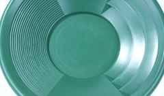 Preview: Goldwaschpfanne SE Gold Pan 10" - 25 cm grün Kunststoff