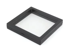 Schweberahmen 11 cm x 11 cm für die Präsentation von Goldnuggets