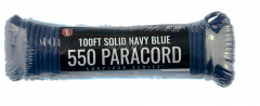 Preview: 100' = 30,5 m Paracord Fallschirmseil - 4 mm - Tragkraft 200 kg - Farbe navy blue
