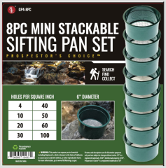 Preview: 8 Stück Set Sona SE Mini Classifier Mesh 4 - 10 - 20 - 30 - 40 - 50 - 60 - 100, stapelbar
