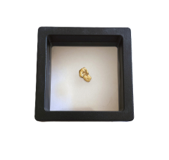 Schweberahmen 7 cm x 7 cm für die Präsentation von Goldnuggets