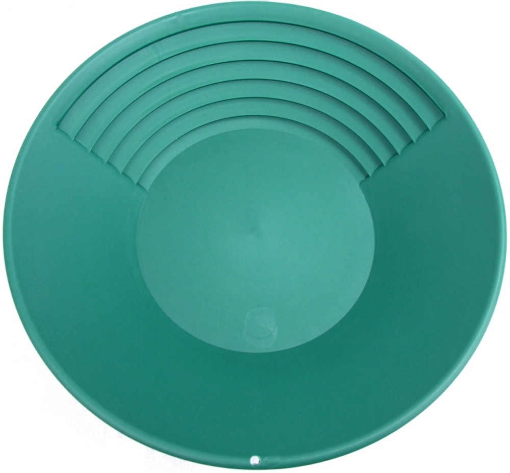 Goldwaschpfanne - PROLINE 'The Professional Pan'  14" 35 cm grün