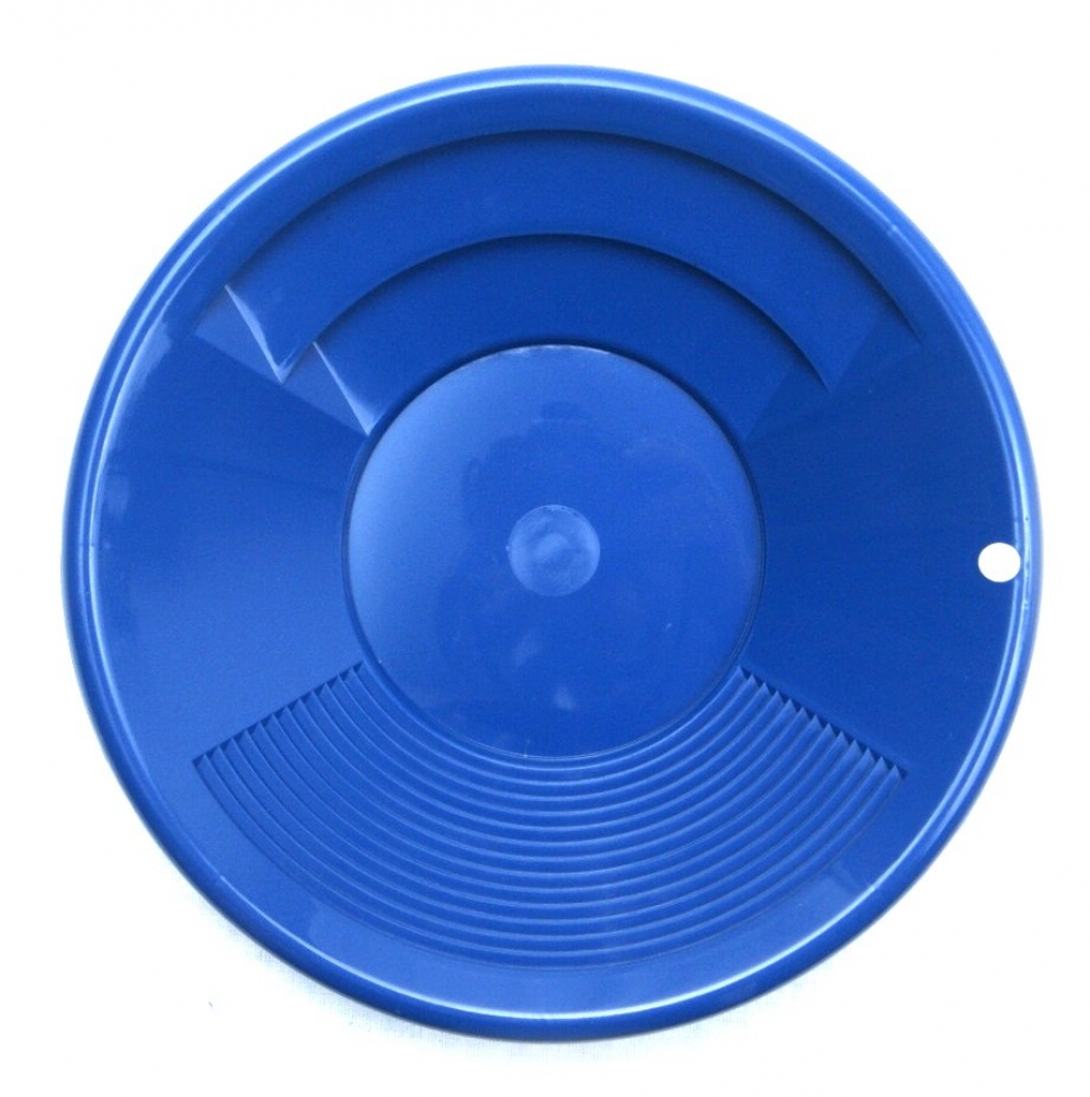 Goldwaschpfanne SE Gold Pan 8" - 20 cm blau Kunststoff