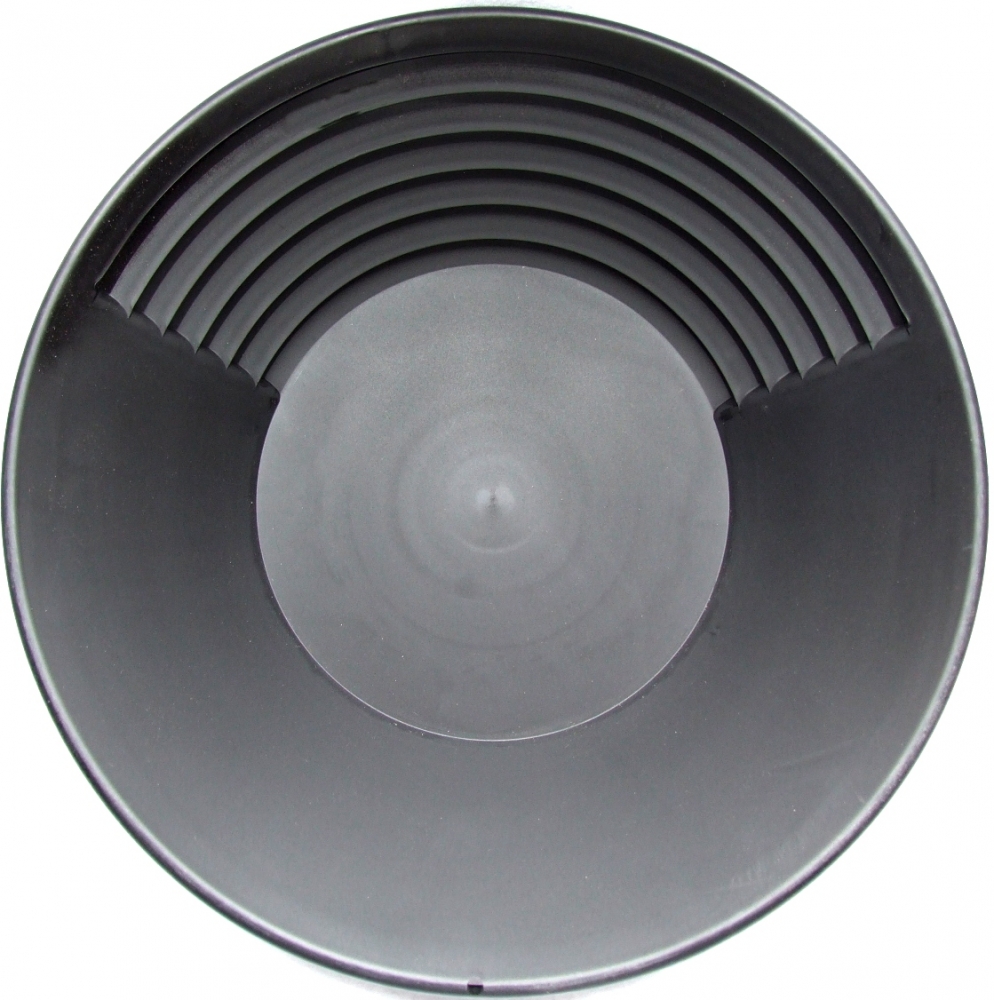 Goldwaschpfanne - PROLINE 'The Professional Pan'  14" 35 cm schwarz