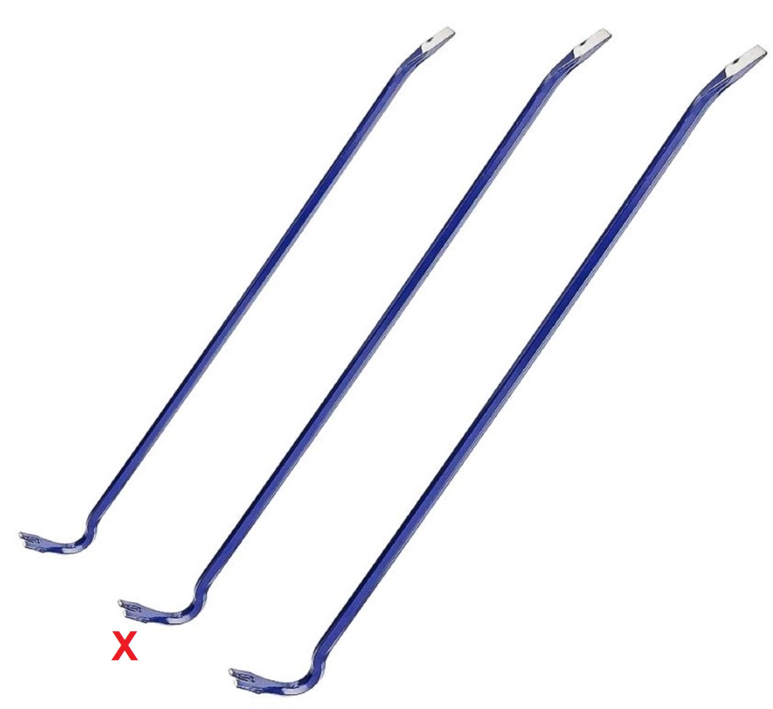 Brecheisen - Stemmeisen - ca. 75 cm lang - ca. 730 Gramm