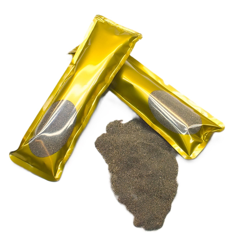 250 Gramm Black Sand - Schwarzer Sand - Hämatit Magnetit