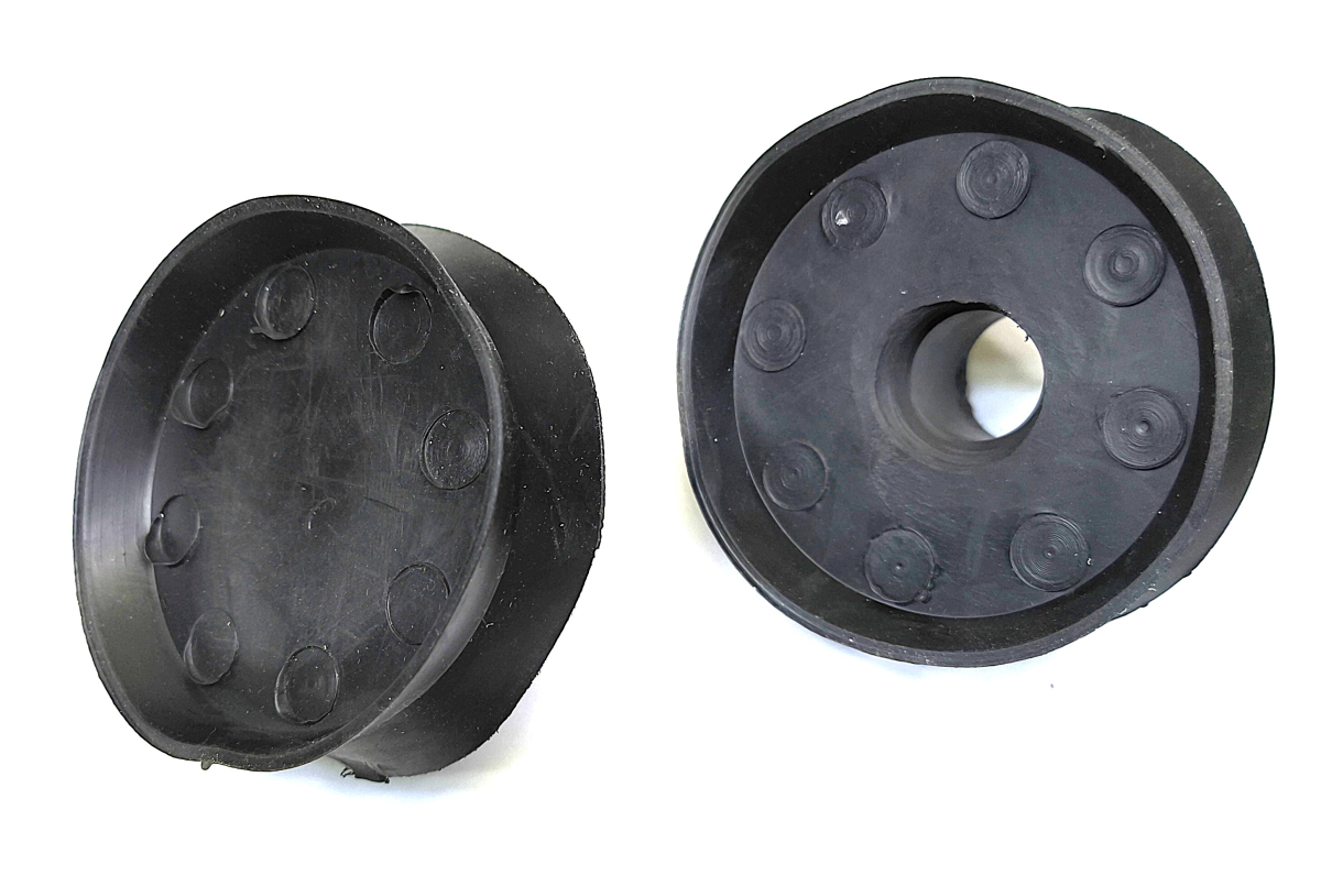 Set mit 2 Dichtungen und Beschlägen  - passend für unsere Henderson-Pumpen