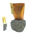 350 Gramm Goldsand Paydirt - mindestens 0,10 Gramm Gold Rheingold - Extra Portion Black Sand